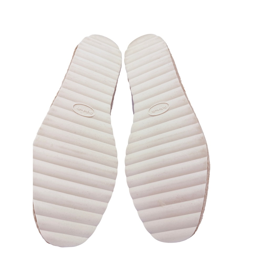 Dr. Scholl's Cream‎ Canvas Espadrille Spring Loafer Slip-on Women's 7.5 M Jute - Picture 6 of 14